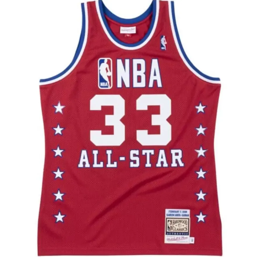 Mitchell & Ness Nba Authentic-Authentic Jersey All-Star West 1988 Kareem Abdul-Jabbar