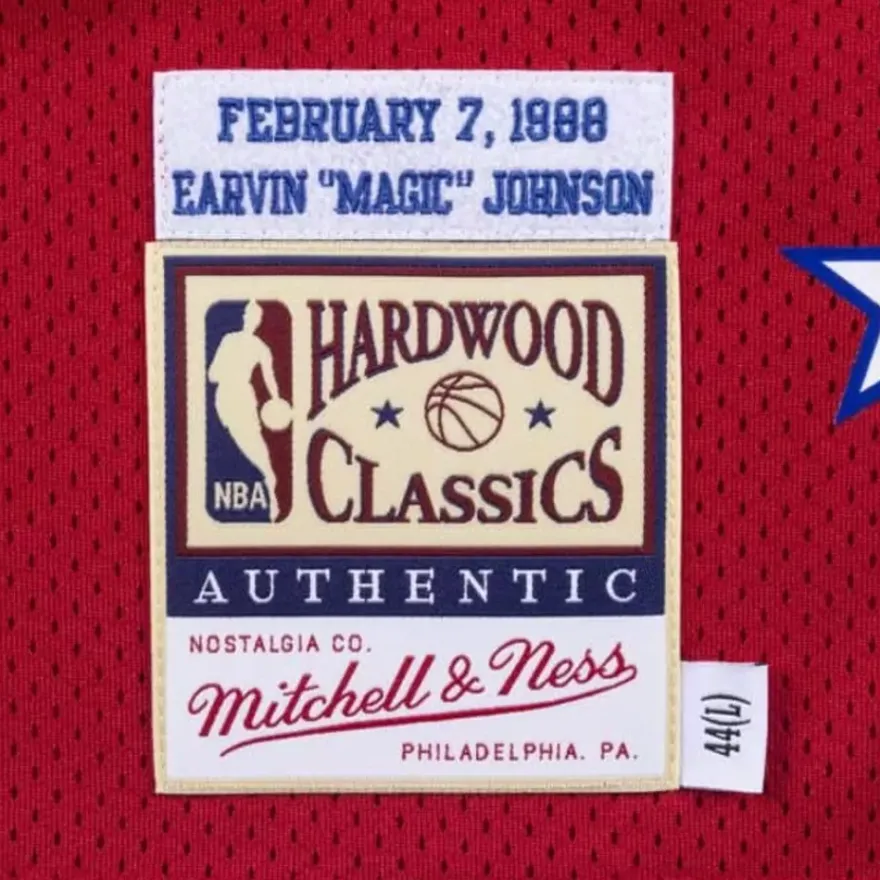 Mitchell & Ness Nba Authentic-Authentic Jersey All-Star West 1988 Magic Johnson