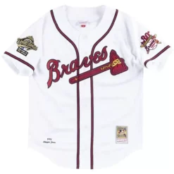 Mitchell & Ness Mlb Authentic-Authentic Jersey Atlanta Braves Home 1995 Chipper Jones