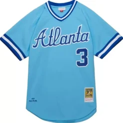 Mitchell & Ness Mlb Authentic-Authentic Jersey Atlanta Braves Road 1982 Dale Murphy