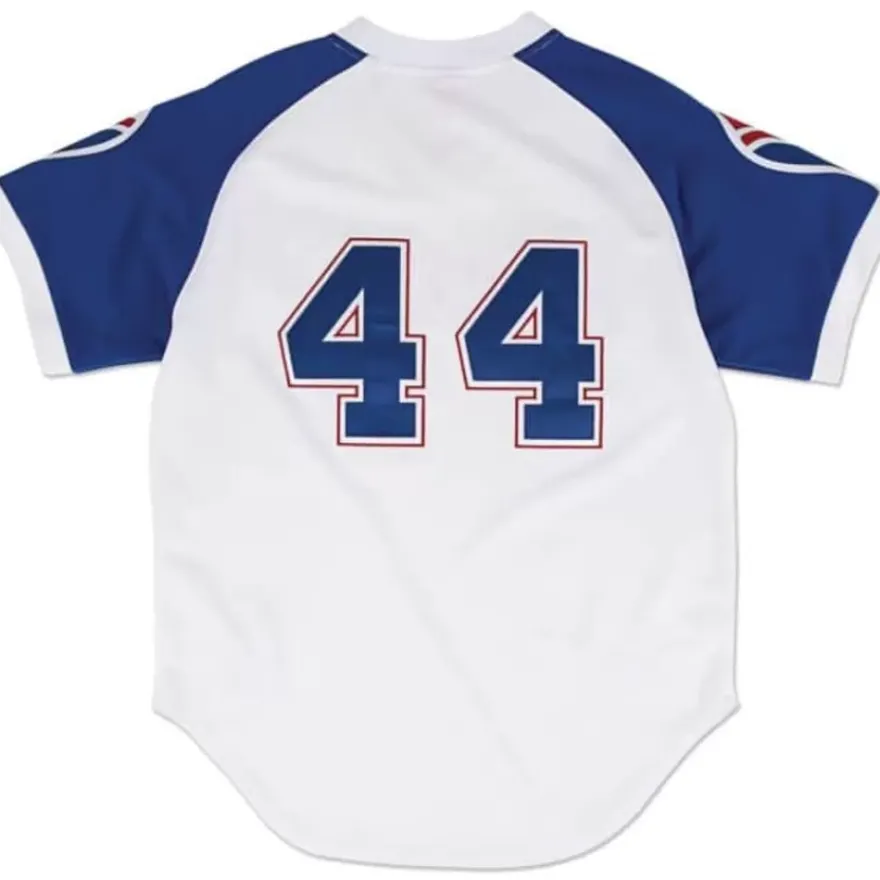 Mitchell & Ness Mlb Authentic-Authentic Jersey Atlanta Braves Home 1974 Hank Aaron
