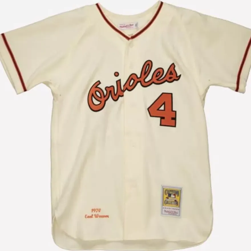 Mitchell & Ness Mlb Authentic-Authentic Jersey Baltimore Orioles 1970 Earl Weaver
