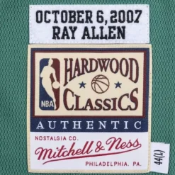 Mitchell & Ness Nba Authentic-Authentic Jersey Boston Celtics 2007-08 Ray Allen