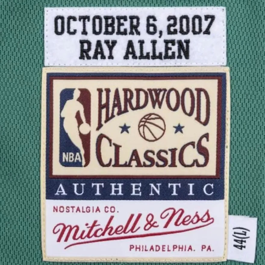 Mitchell & Ness Nba Authentic-Authentic Jersey Boston Celtics 2007-08 Ray Allen