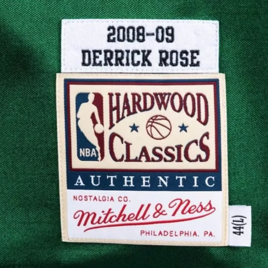 Mitchell & Ness Nba Authentic-Authentic Jersey Chicago Bulls Alternate 2008-09 Derrick Rose