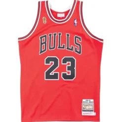 Mitchell & Ness Nba Authentic-Authentic Jersey Chicago Bulls Road Finals 1995-96 Michael Jordan