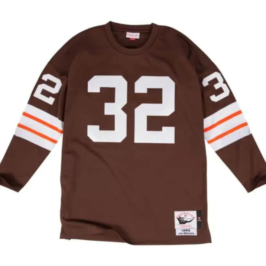 Mitchell & Ness Nfl Authentic-Authentic Jersey Cleveland Browns 1964 Jim Brown