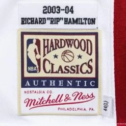 Mitchell & Ness Nba Authentic-Authentic Jersey Detroit Pistons Home Finals 2003-04 Richard Hamilton