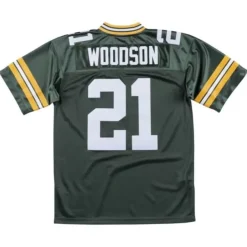 Mitchell & Ness Nfl Authentic-Authentic Jersey Green Bay Packers Super Bowl 2010 Charles Woodson