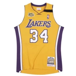 Mitchell & Ness Nba Authentic-Authentic Jersey Los Angeles Lakers 1999-00 Shaquille O'Neal