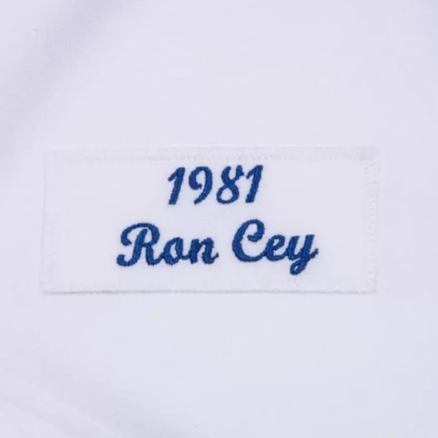 Mitchell & Ness Mlb Authentic-Authentic Jersey Los Angeles Dodgers 1981 Ron Cey