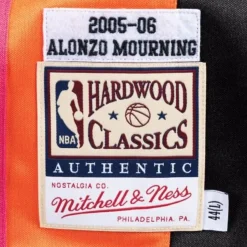 Mitchell & Ness Nba Authentic-Authentic Jersey Miami Heat Alternate 2005-06 Alonzo Mourning