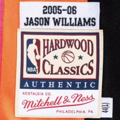 Mitchell & Ness Nba Authentic-Authentic Jersey Miami Heat Alternate 2005-06 Jason Williams
