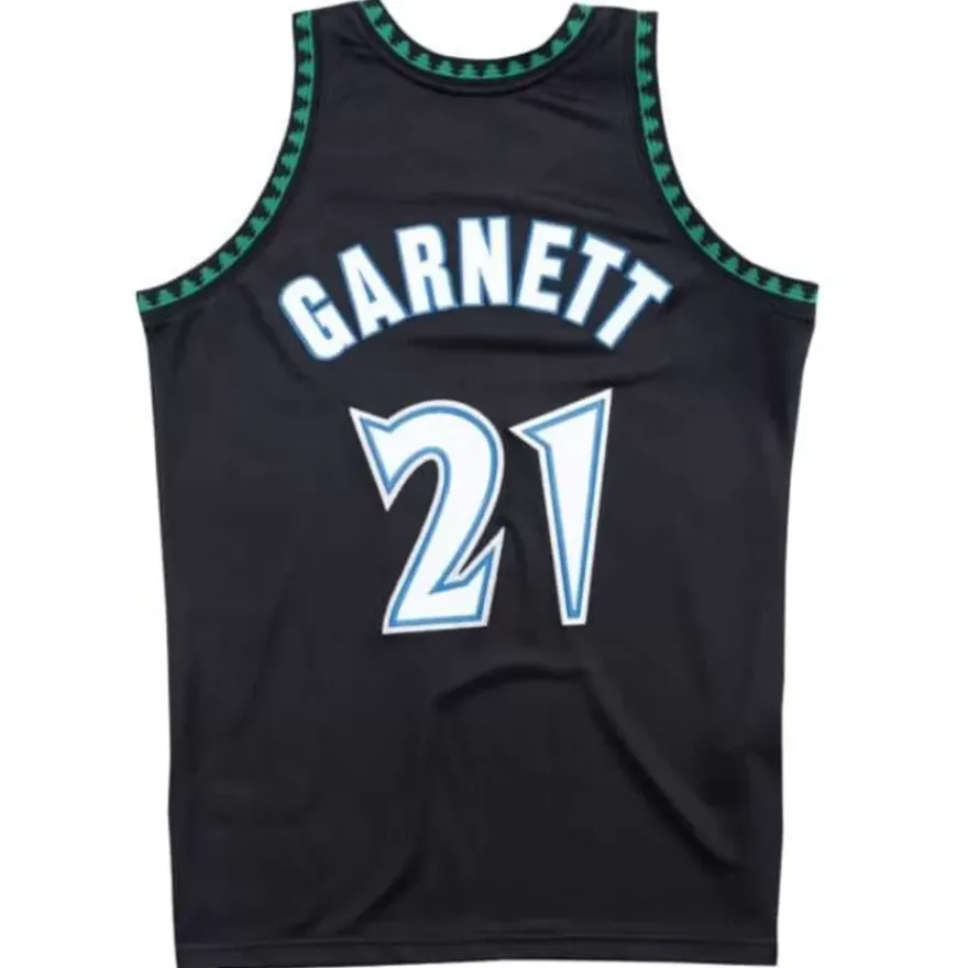 Mitchell & Ness Nba Authentic-Authentic Jersey Minnesota Timberwolves Alternate 1997-98 Kevin Garnett