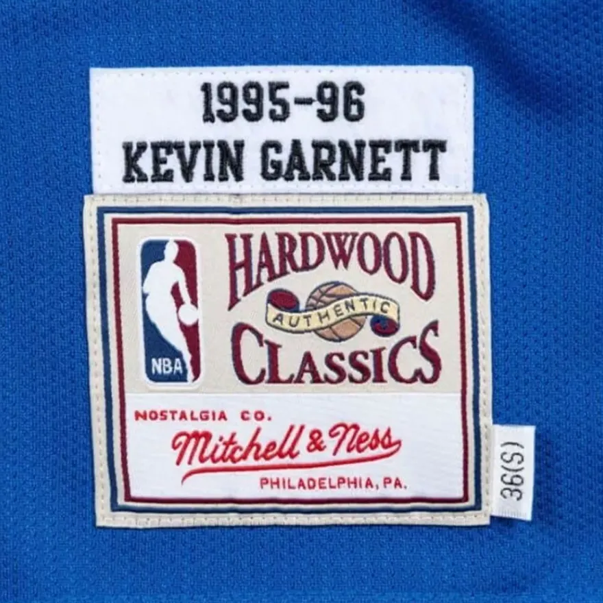 Mitchell & Ness Nba Authentic-Authentic Jersey Minnesota Timberwolves 1995-96 Kevin Garnett