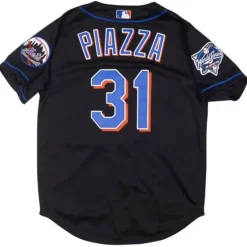 Mitchell & Ness Mlb Authentic-Authentic Jersey New York Mets 2000 Mike Piazza
