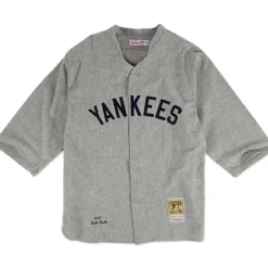 Mitchell & Ness Mlb Authentic-Authentic Jersey New York Yankees Road 1929 Babe Ruth