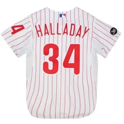 Mitchell & Ness Mlb Authentic-Authentic Jersey Philadelphia Phillies 2010 Roy Halladay