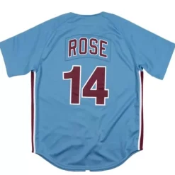 Mitchell & Ness Mlb Authentic-Authentic Jersey Philadelphia Phillies 1980 Pete Rose