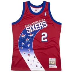 Mitchell & Ness Nba Authentic-Authentic Jersey Philadelphia 76Ers 1993-94 Moses Malone