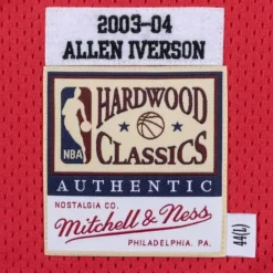 Mitchell & Ness Nba Authentic-Authentic Jersey Philadelphia 76Ers 2003-04 Allen Iverson