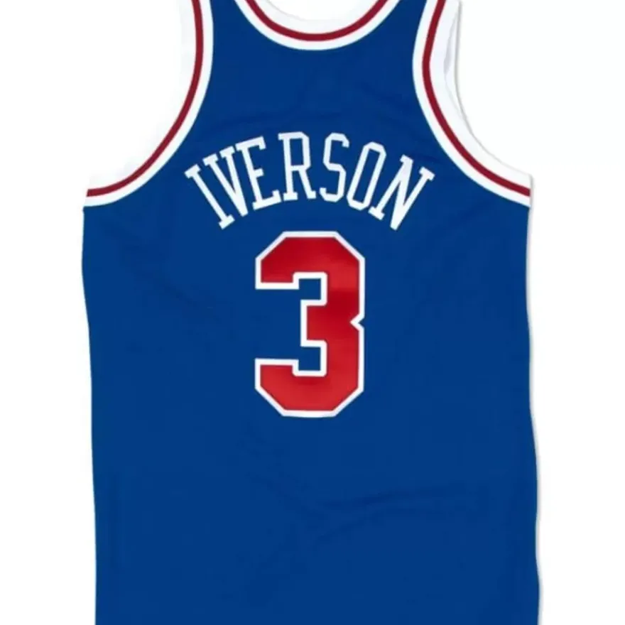 Mitchell & Ness Nba Authentic-Authentic Jersey Philadelphia 76Ers Alternate 1996-97 Allen Iverson