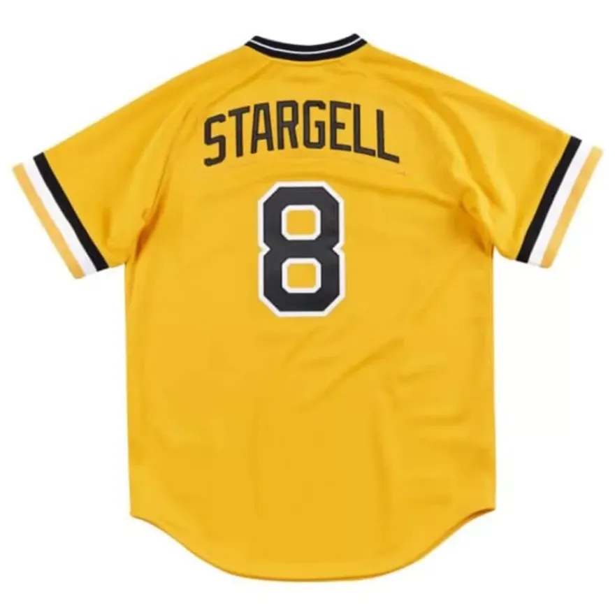 Mitchell & Ness Mlb Authentic-Authentic Jersey Pittsburgh Pirates Road World Series 1979 Willie Stargell