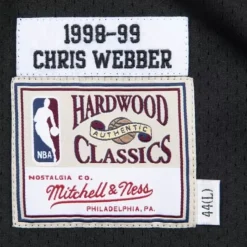 Mitchell & Ness Nba Authentic-Authentic Jersey Sacramento Kings Road 1998-99 Chris Webber