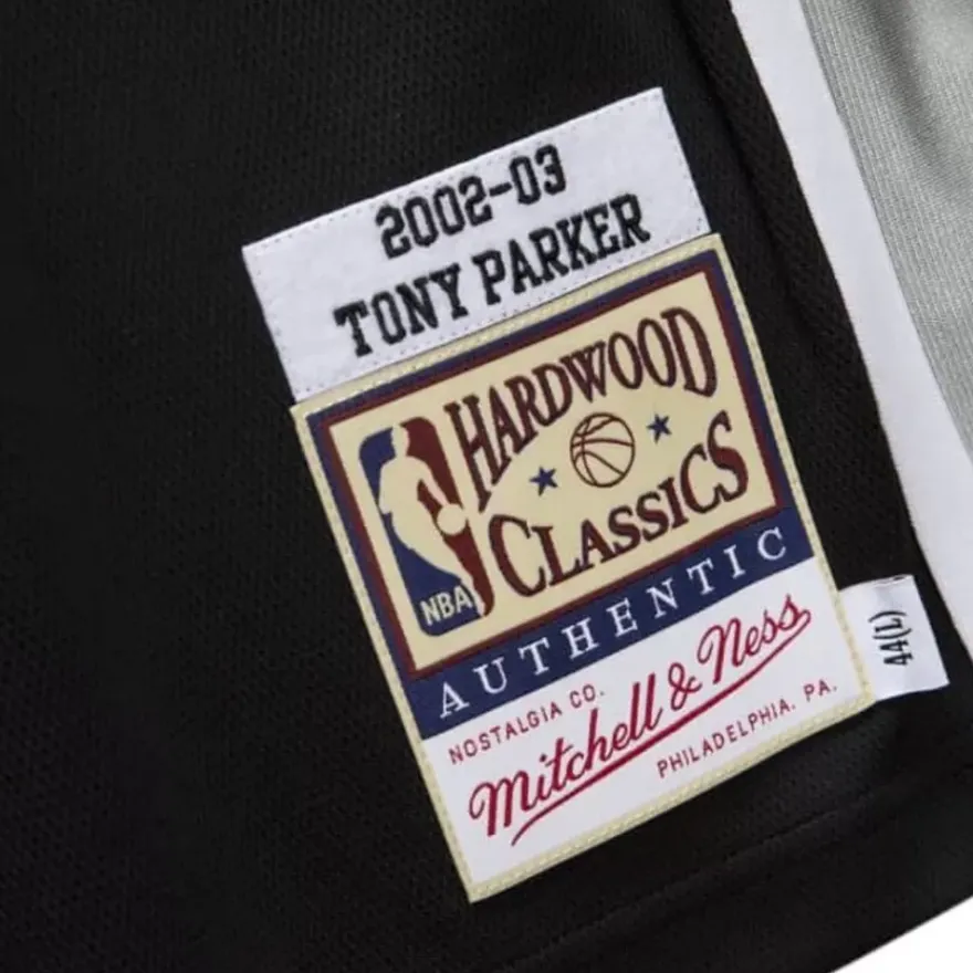 Mitchell & Ness Nba Authentic-Authentic Jersey San Antonio Spurs 2002-03 Tony Parker