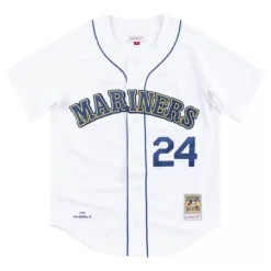 Mitchell & Ness Mlb Authentic-Authentic Jersey Seattle Mariners Home 1989 Ken Griffey Jr.