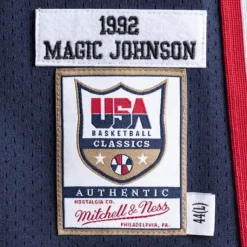 Mitchell & Ness Nba Authentic-Authentic Jersey Team Usa 1992 Magic Johnson