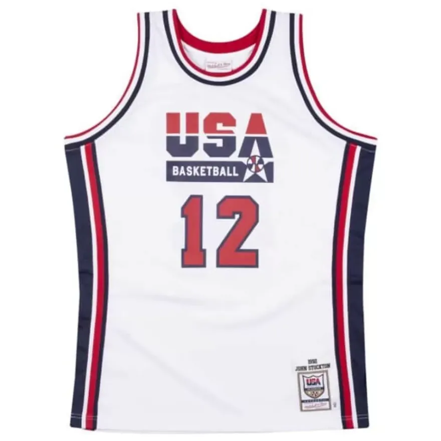Mitchell & Ness Nba Authentic-Authentic Jersey Team Usa 1992 John Stockton