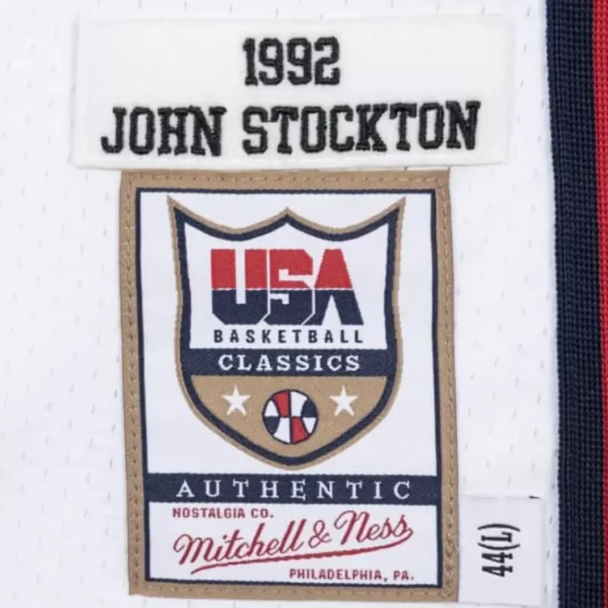 Mitchell & Ness Nba Authentic-Authentic Jersey Team Usa 1992 John Stockton
