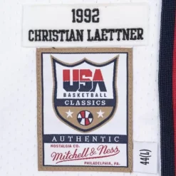 Mitchell & Ness Nba Authentic-Authentic Jersey Team Usa 1992 Christian Laettner