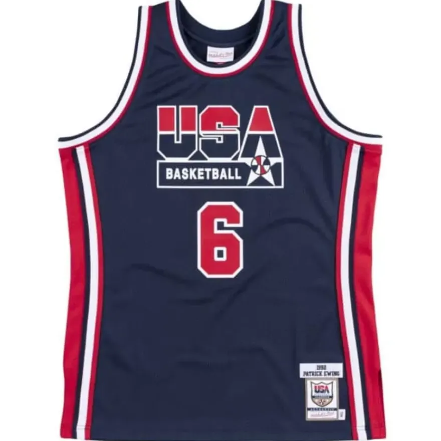 Mitchell & Ness Nba Authentic-Authentic Jersey Team Usa 1992 Patrick Ewing