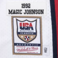 Mitchell & Ness Nba Authentic-Authentic Jersey Team Usa 1992 Magic Johnson