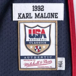Mitchell & Ness Nba Authentic-Authentic Jersey Team Usa 1992 Karl Malone