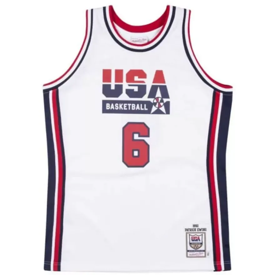 Mitchell & Ness Nba Authentic-Authentic Jersey Team Usa 1992 Patrick Ewing