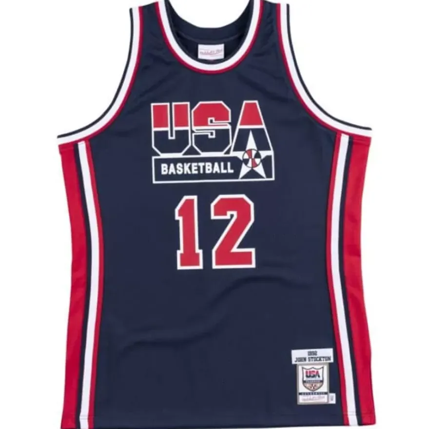 Mitchell & Ness Nba Authentic-Authentic Jersey Team Usa 1992 John Stockton