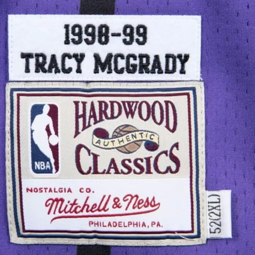 Mitchell & Ness Nba Authentic-Authentic Jersey Toronto Raptors Road 1998-99 Tracy Mcgrady