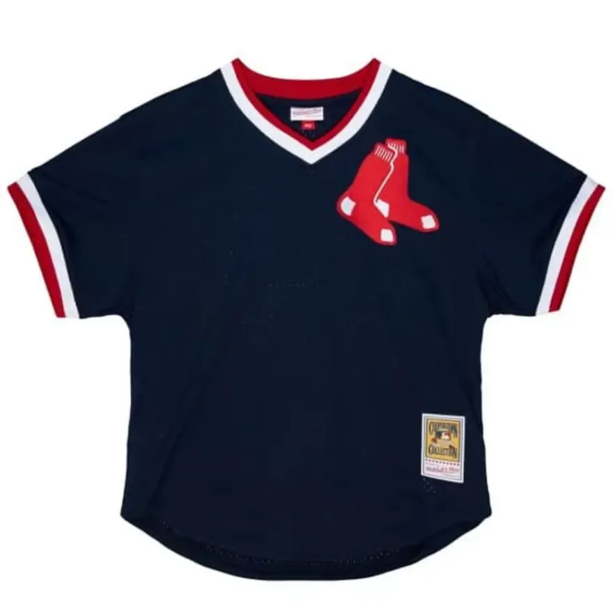 Mitchell & Ness Mlb Authentic-Authentic Jim Rice Boston Red Sox 1989 Pullover Jersey