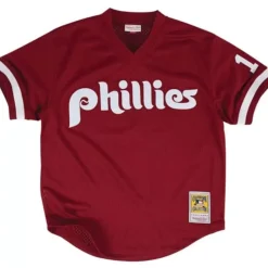 Mitchell & Ness Mlb Authentic-Authentic John Kruk Philadelphia Phillies 1991 Pullover Jersey