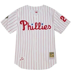 Mitchell & Ness Mlb Authentic-Authentic John Kruk Philadelphia Phillies Home World Series 1993 Jersey