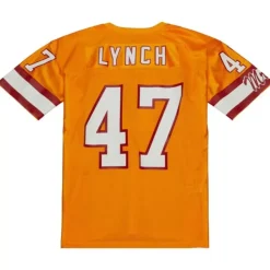 Mitchell & Ness Nfl Authentic-Authentic John Lynch Tampa Bay Buccaneers Dark 1993 Jersey