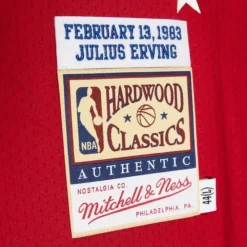 Mitchell & Ness Nba Authentic-Authentic Julius Erving All Star 1983-84 Jersey
