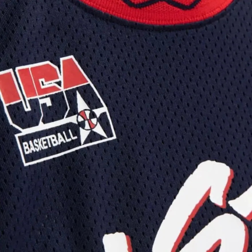 Mitchell & Ness Nba Authentic-Authentic Karl Malone Team Usa Mens 1996-97 Jersey