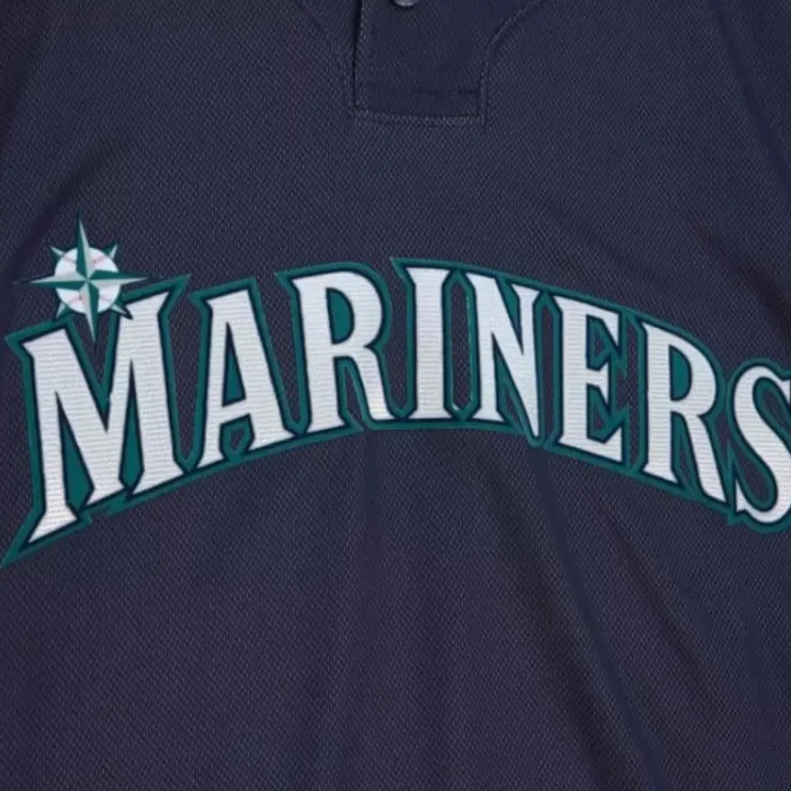 Mitchell & Ness Mlb Authentic-Authentic Ken Griffey Jr Seattle Mariners 2010 Bp Jersey