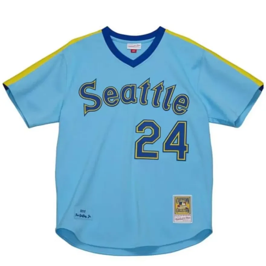 Mitchell & Ness Mlb Authentic-Authentic Ken Griffey Jr Seattle Mariners 2010 Jersey