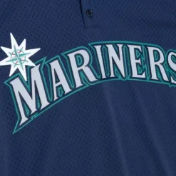 Mitchell & Ness Mlb Authentic-Authentic Ken Griffey Jr Seattle Mariners 1995 Pullover Jersey