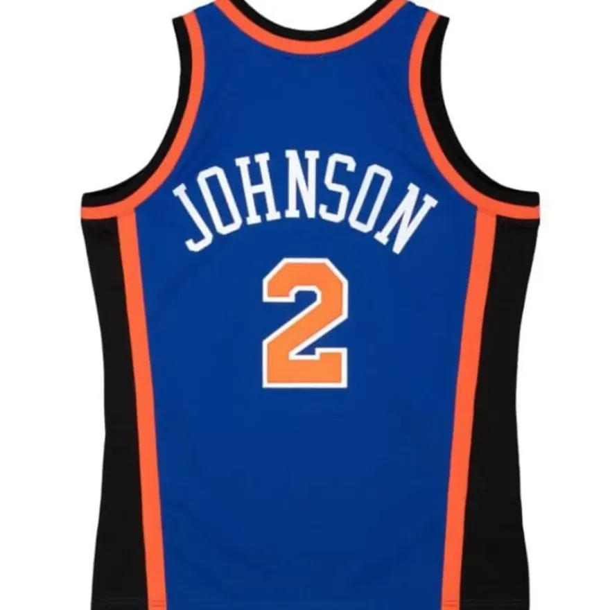Mitchell & Ness Nba Authentic-Authentic Larry Johnson New York Knicks 1998-99 Jersey